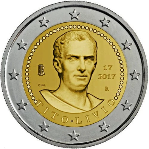 2 euro Włochy Tito Livio 2017