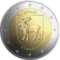 2 euro Łotwa Zemgale - Semigalia Łoś 2018