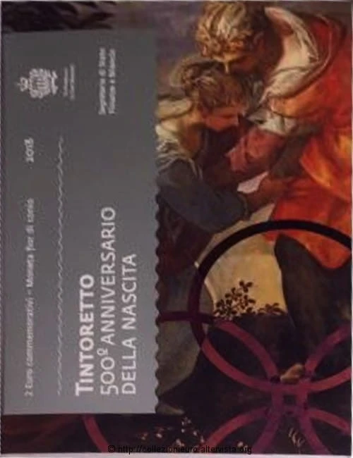 2 euro San Marino Tintoretto 2018
