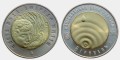 UKRAINA 5 UAH Czysta woda bimetal 2007