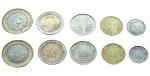 Zestaw menniczy Kolumbia x 5 2012