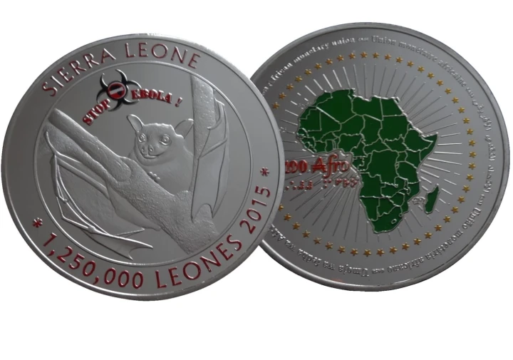 Sierra Leone 1,25 mln leones Nietoperz Stop ebola 2015.jpg