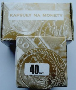 Kapsle 10 x 40 mm