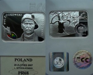 20 zł Leon Wyczółkowski 2007 PR 68