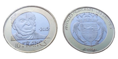Antyle francuskie 10 franków Les Saintes 2015