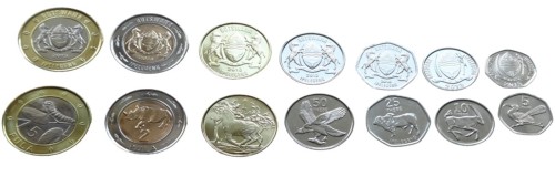 Zestaw menniczy Botswana x 7 2013+