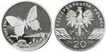 20 zł Paź królowej (łac. Papilio machaon) 2001
