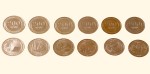 Zestaw menniczy Armenia 200 dram  x 6 Dzikie drzewa 2014