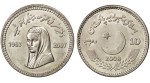 Pakistan 10 rupii Benzair Bhutto 2008