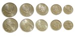 Zestaw menniczy Indonezja x 5