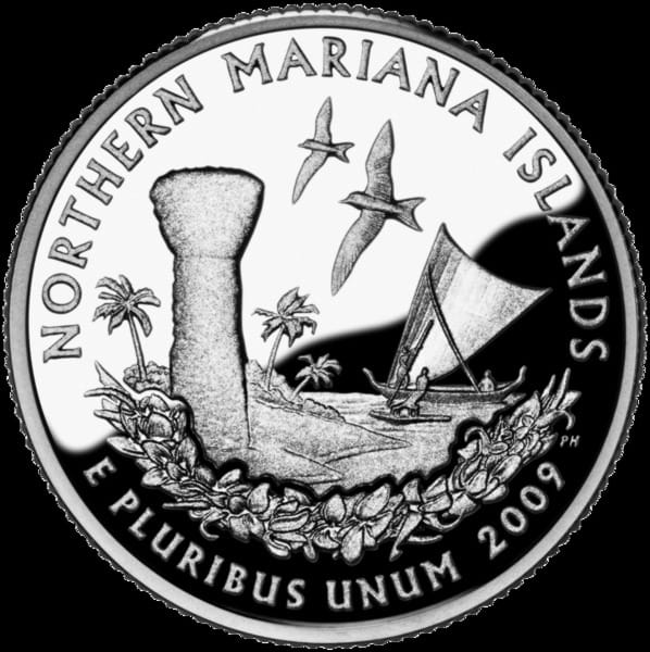 USA 25 c Northern Mariana Islands 2009