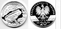 20 zł Ropucha paskówka (łac. Bufo calamita) 1998