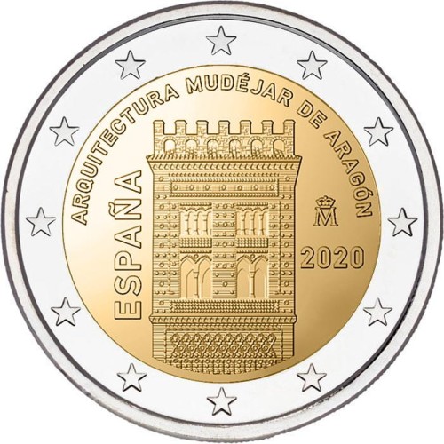 2 euro Hiszpania Mudejar 2020