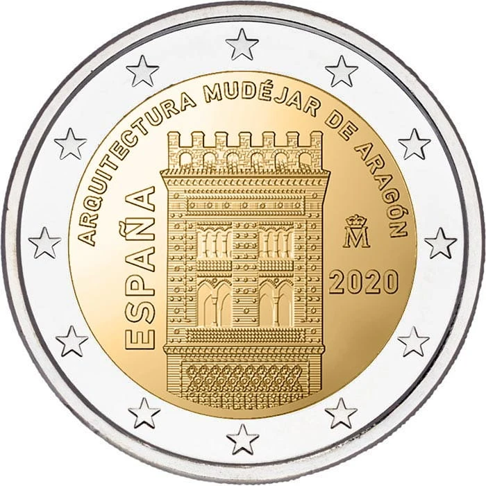 2 euro Hiszpania Mudejar 2020