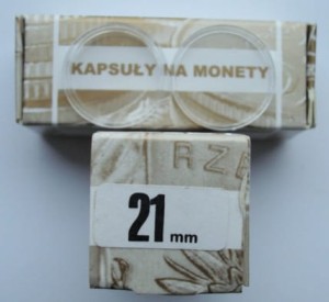 Kapsle 10 x 21 mm