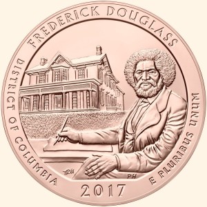USA 25 c Park Frederick Douglass 2017 nr 37 24kAu