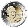 2 euro Niemcy Helmut Schmidt 2018