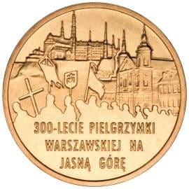 2 zł 300-lecie Pielgrzymki Warszawskiej na Jasną Górę 2011