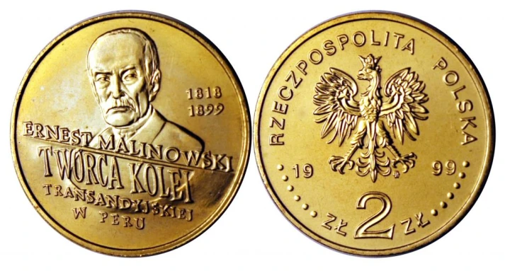 2 zł Ernest Malinowski 1999