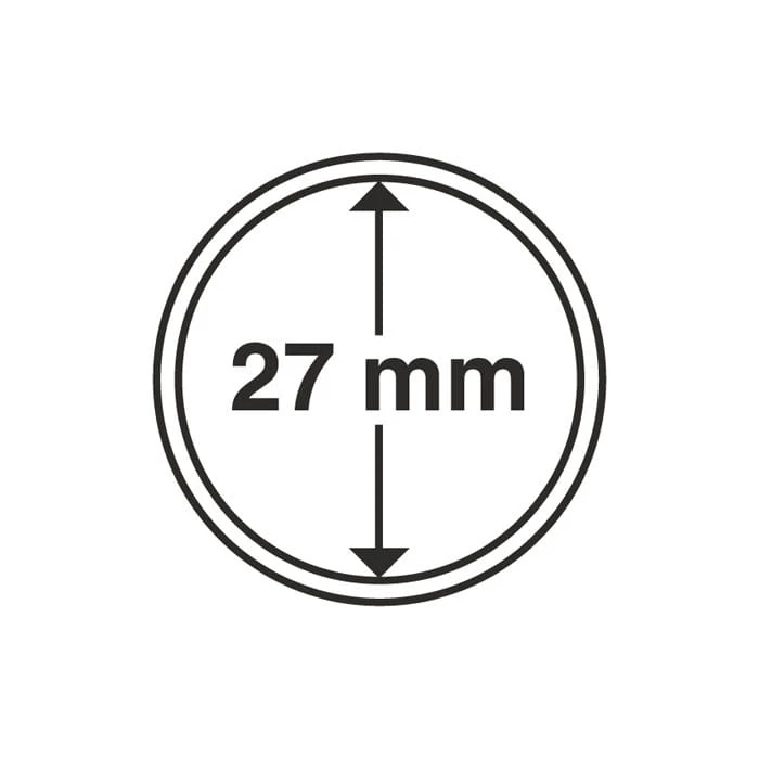Kapsle 10 x 27 mm na 2 zł GN