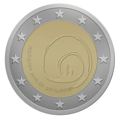 2 € Słowenia Jaskinia Postojna 2013