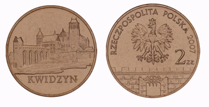 2 zł Kwidzyn 2007