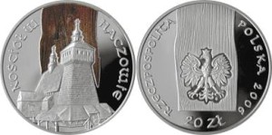 20 zł Kościół w Haczowie 2006