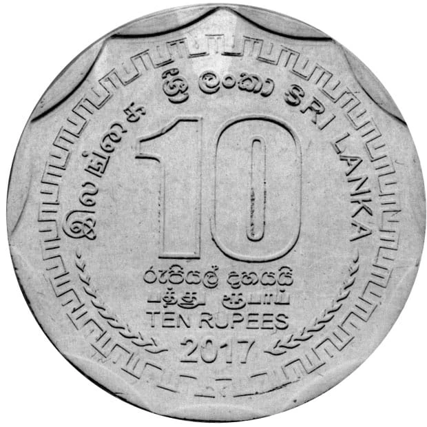 Sri Lanka 10 rupii Herbata cejlońska 2017