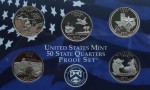 USA Proof set 5 x 25c Stany 2004 "S"