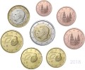 Euro set Hiszpania zestaw menniczy x 8 2018