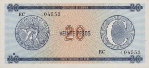 Kuba 20 Peso P-FX23