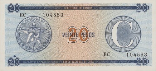 Kuba 20 Peso P-FX23