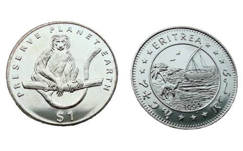 Erytrea 1 $ Małpa 1994