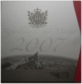 KMS SAN MARINO zestaw menniczy x9 2007