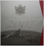 KMS SAN MARINO zestaw menniczy x9 2007