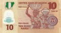 Nigeria 10 naira Kobiety z misami 2015 P-39f