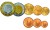 Euro set Hiszpania x8 zestaw menniczy z Filipem VI 2015 