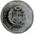 Peru 1 sol Penelopa białoskrzydła 2018