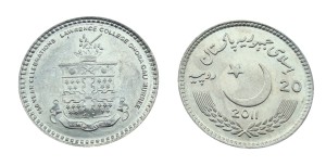 Pakistan 20 rupii College Lawrence 2011