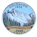 USA 25 c Colorado 2006 KOLOR