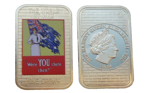Tristan Da Cunha 1 crown Plakaty wojenne - Where you there then 2014
