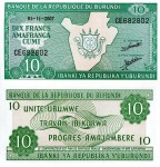 Burundi 10 franków 2007 P-33e