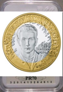 10 zł Krzysztof Kamil Baczyński 2009 PR70