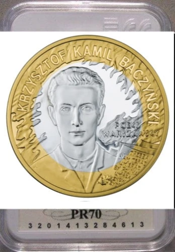 10 zł Krzysztof Kamil Baczyński 2009 PR70