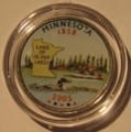 USA 25 c Minnesota 2005 KOLOR