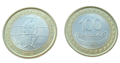 Timor 100 centavos Boaventura de Manufahi 2012