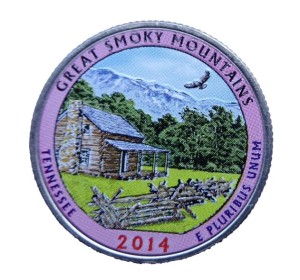 USA 25 c Park narodowy Great Smoky Mountains 2014 kolor nr 21