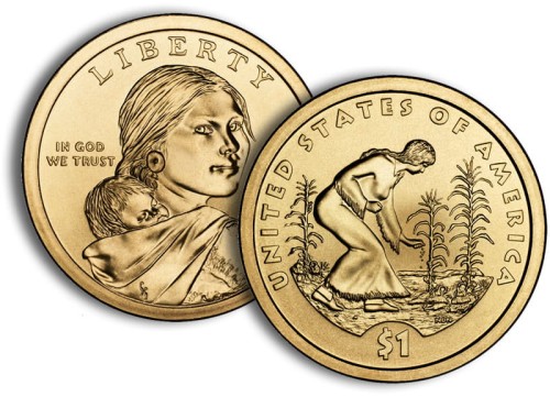 USA 1$ Rdzenni Amerykanie Agrykultura 2009