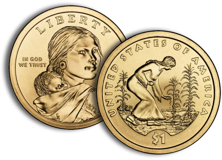USA 1$ Rdzenni Amerykanie Agrykultura 2009