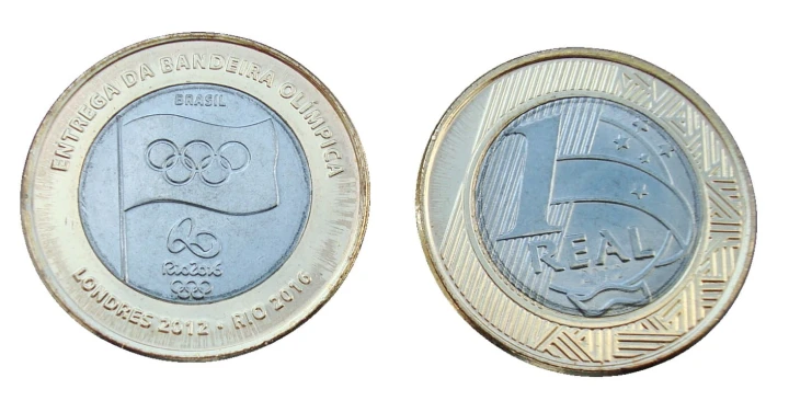 Brazylia 1 real Olimpiada Rio Flaga 2012.jpg